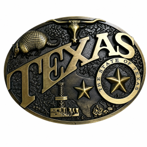 Texas Western Belt Buckle